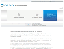 Tablet Screenshot of delko.com.ar